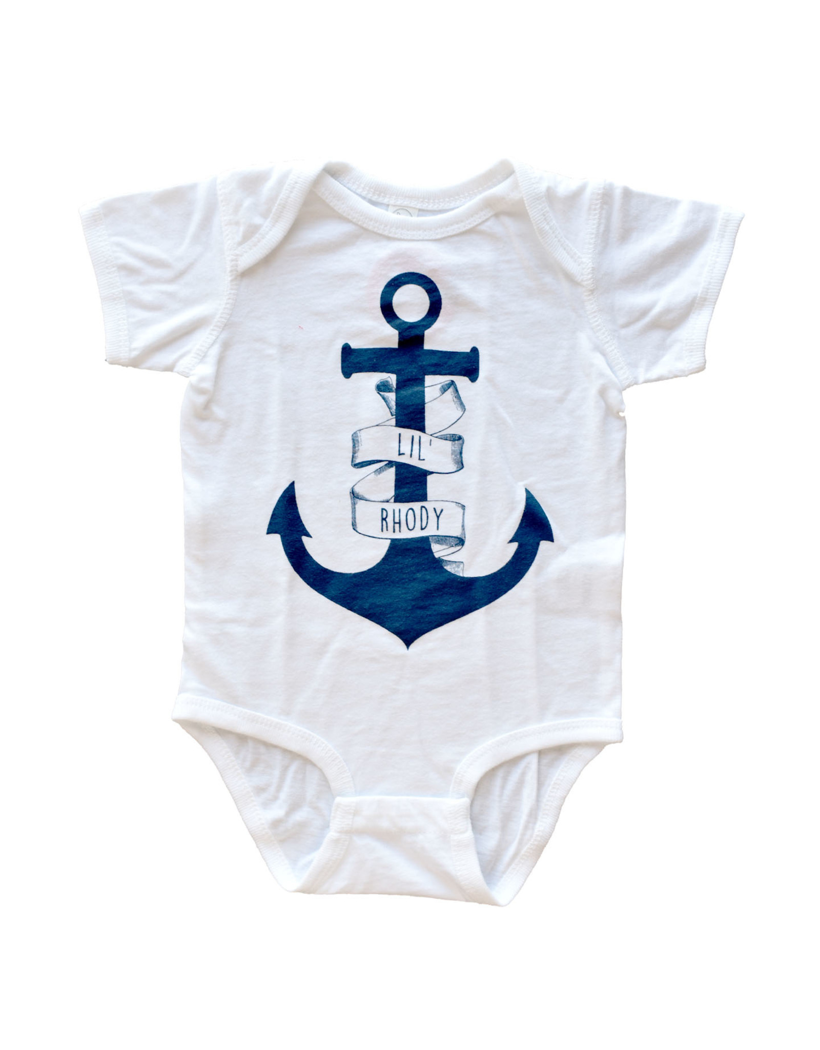 Lil' Rhody Anchor Onesie