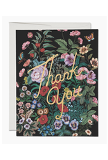 Thank You Botanical Greeting Card