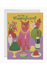You're Magnificent Cat Greeting Card