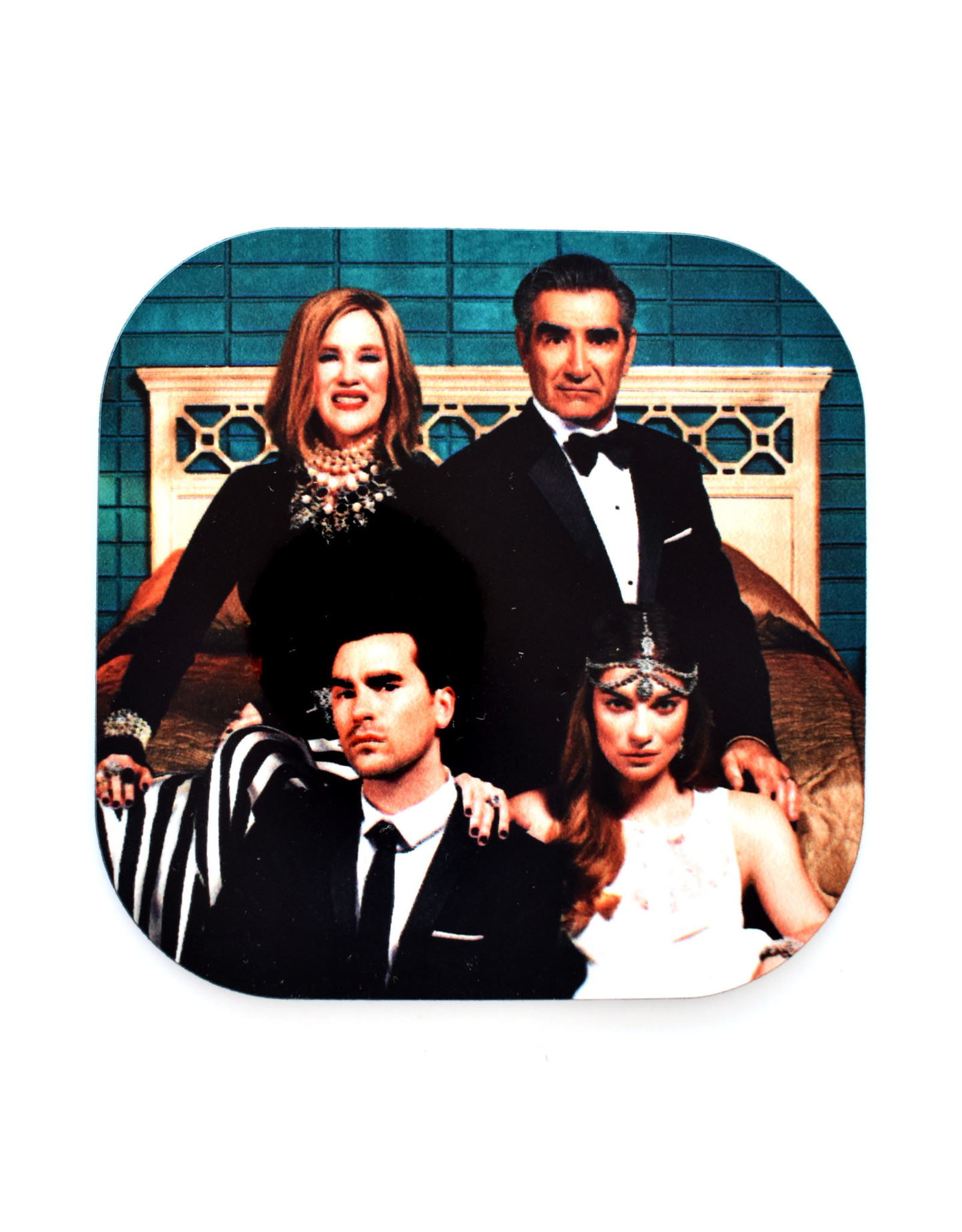 Schitt's Creek (Green Family Portrait) Coaster