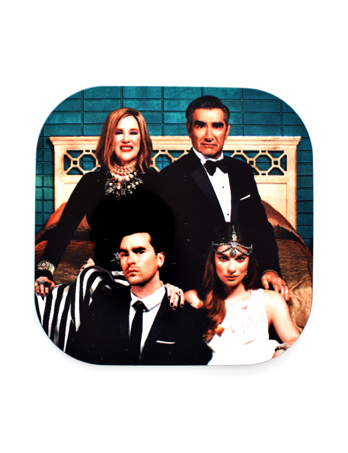 Schitt's Creek (Rose Family Portrait) Coaster Home