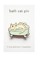 Bathtub Cat Pin*
