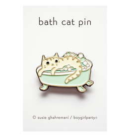 Bathtub Cat Pin*