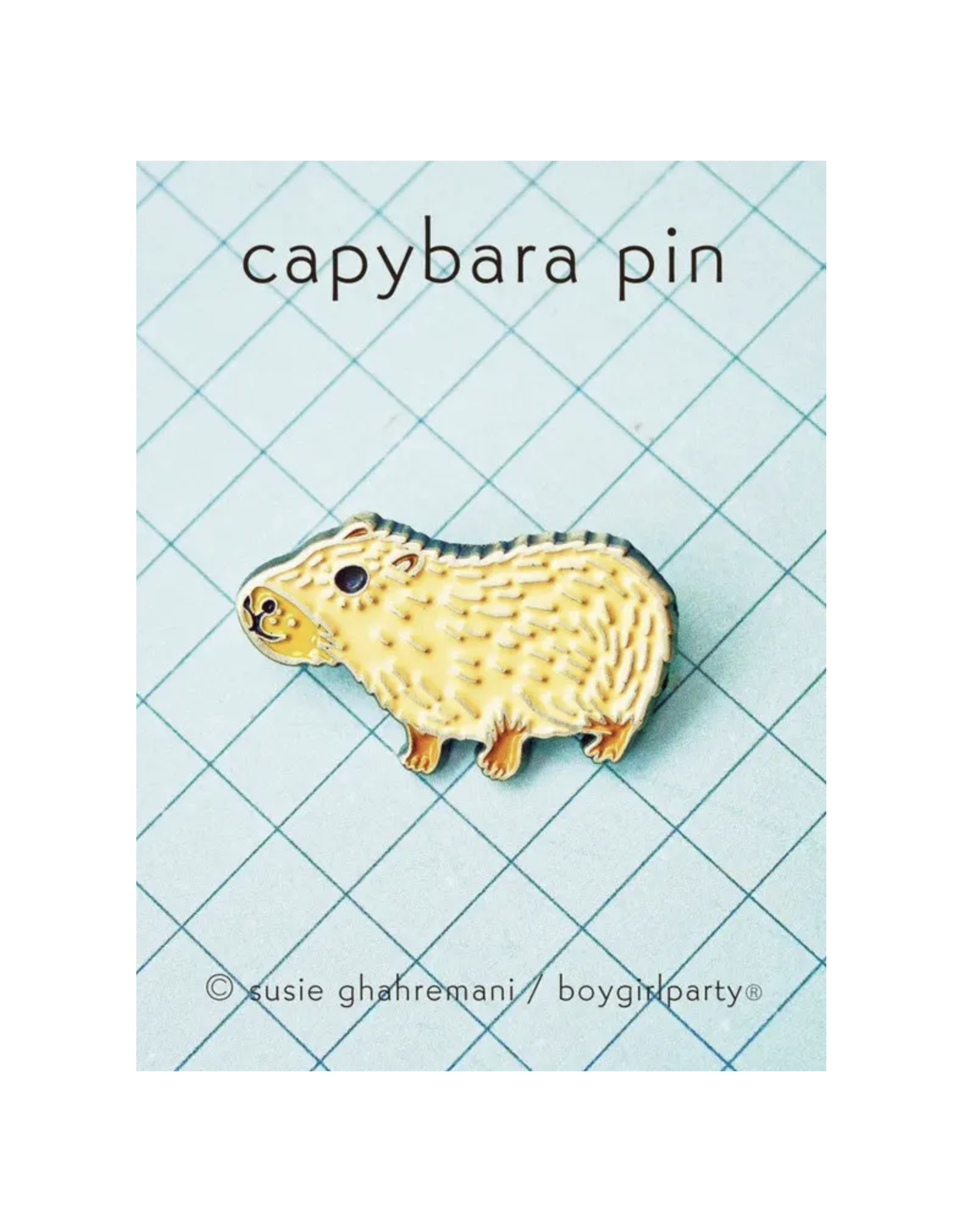 Capybara Pin