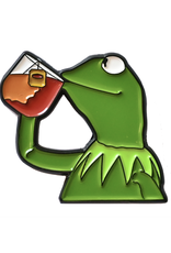 Kermit Sipping Tea Pin
