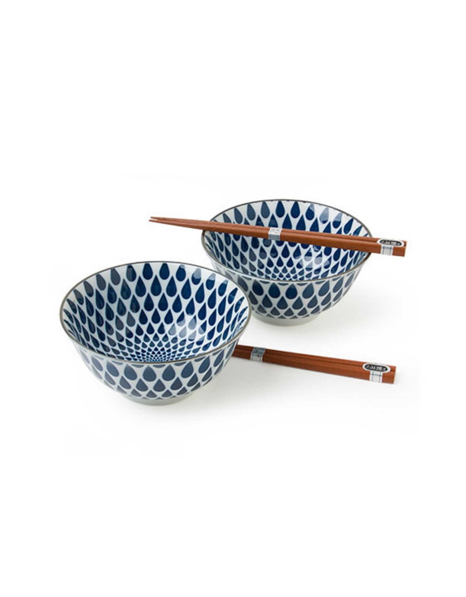 Shizuku Drops Bowl Set with Chopsticks