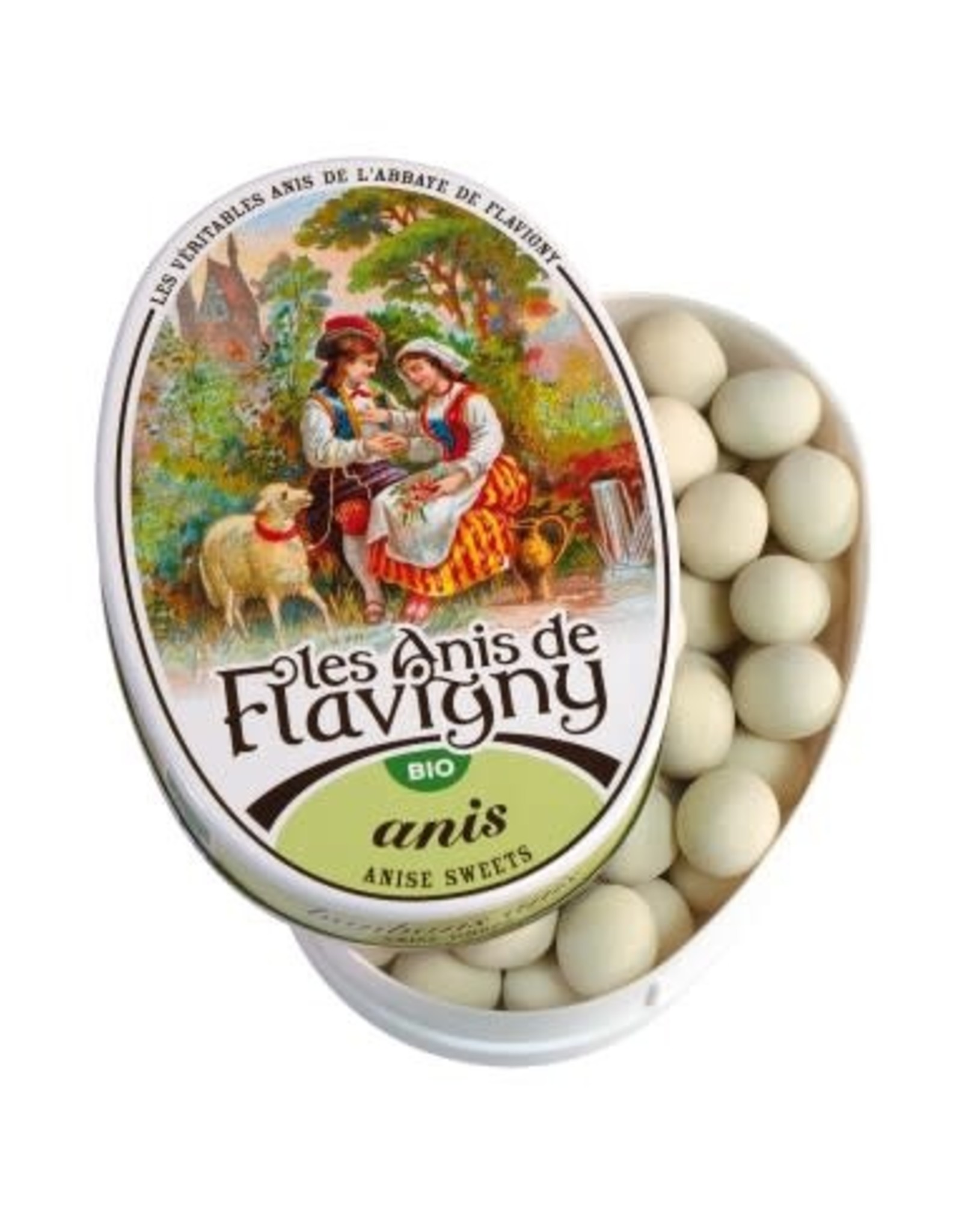 Anis De Flavigny Pastilles Tin - Anise