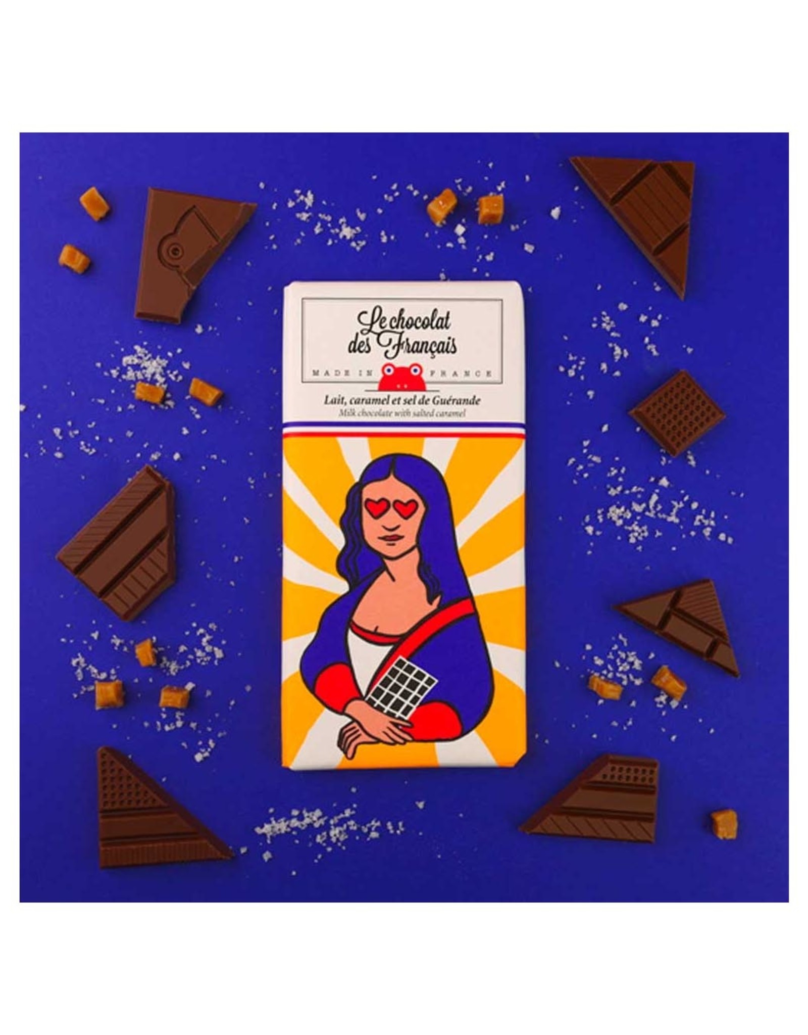 Mona Lisa Salted Caramel Chocolate Bar