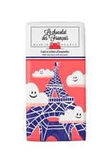 Eiffel Tower Almonds & Milk Chocolate Bar