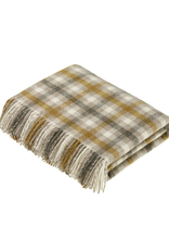 Bibury Natural Wool Throw Blanket