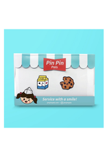 Milk & Cookies Enamel Pin Set