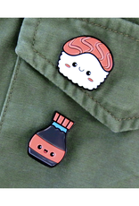 Sushi & Soy Sauce Enamel Pin Set