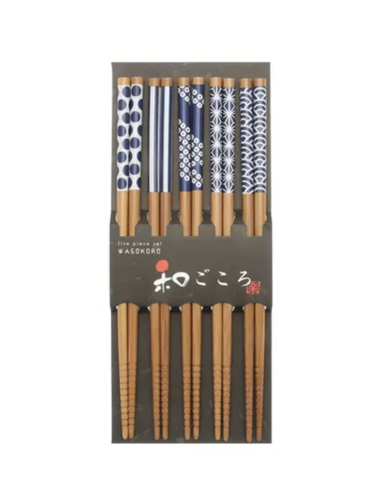 Bamboo Waka Blue/White Chopsticks Set Home
