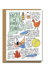 Facts of Rhode Island Greeting Card