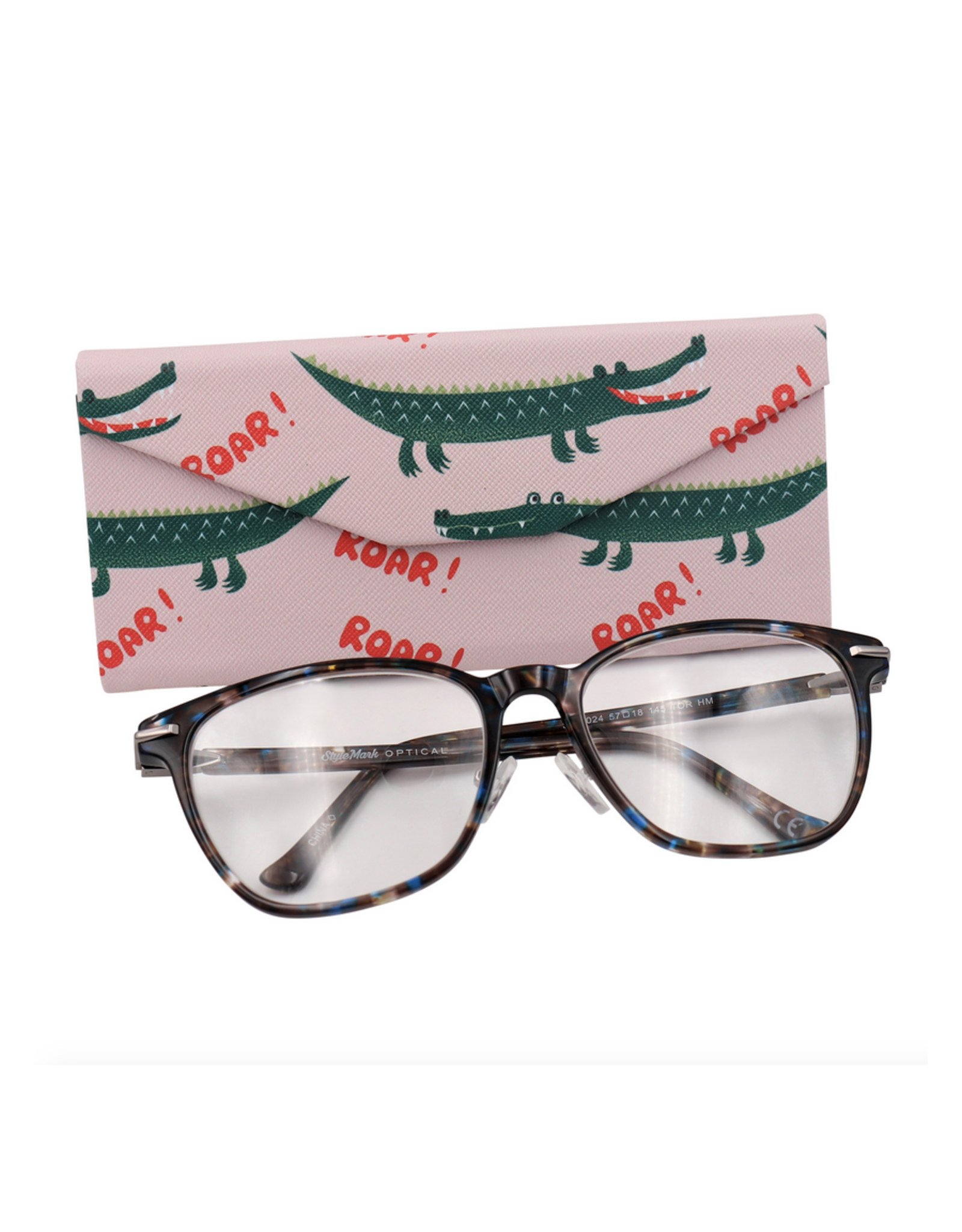 Crocodile Glasses Case