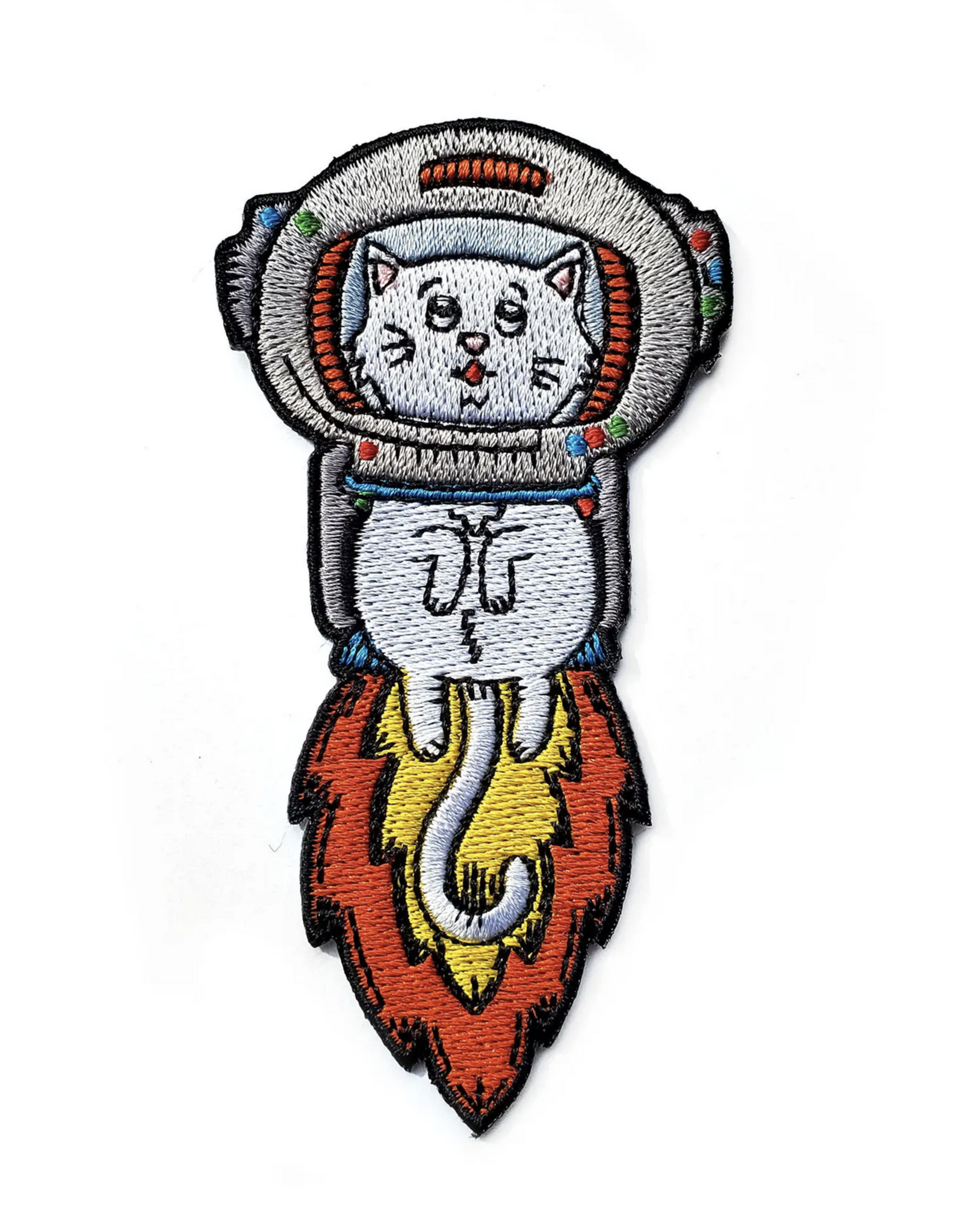 Astronaut Cat Embroidered Patch