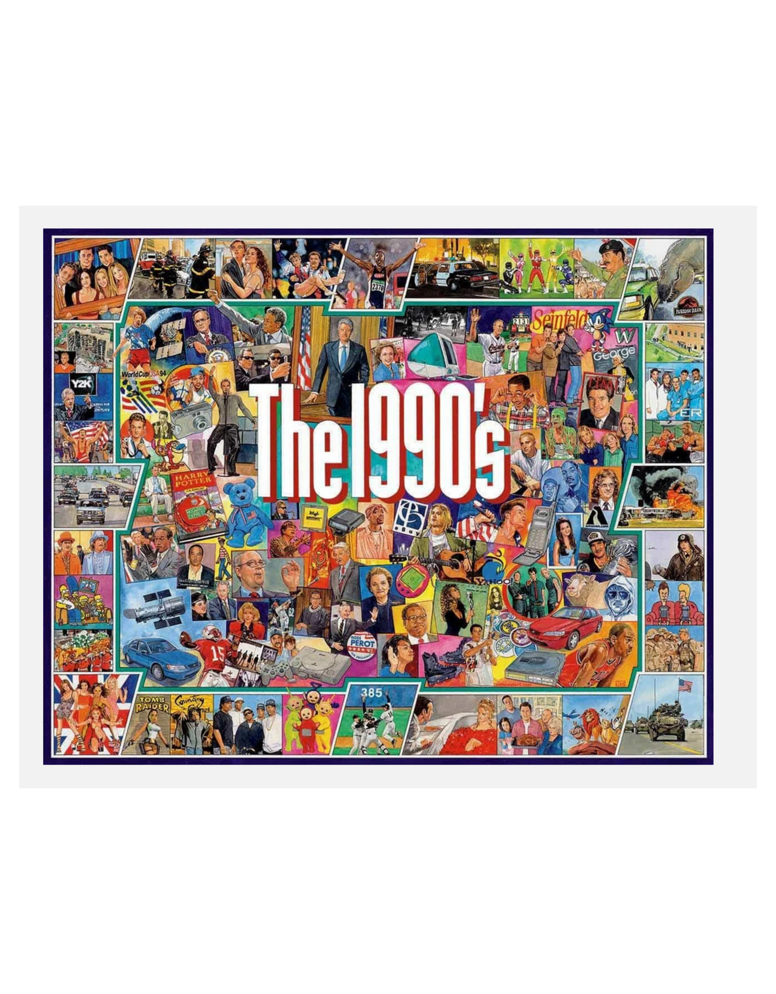 The 1990s 1000 Piece Puzzle