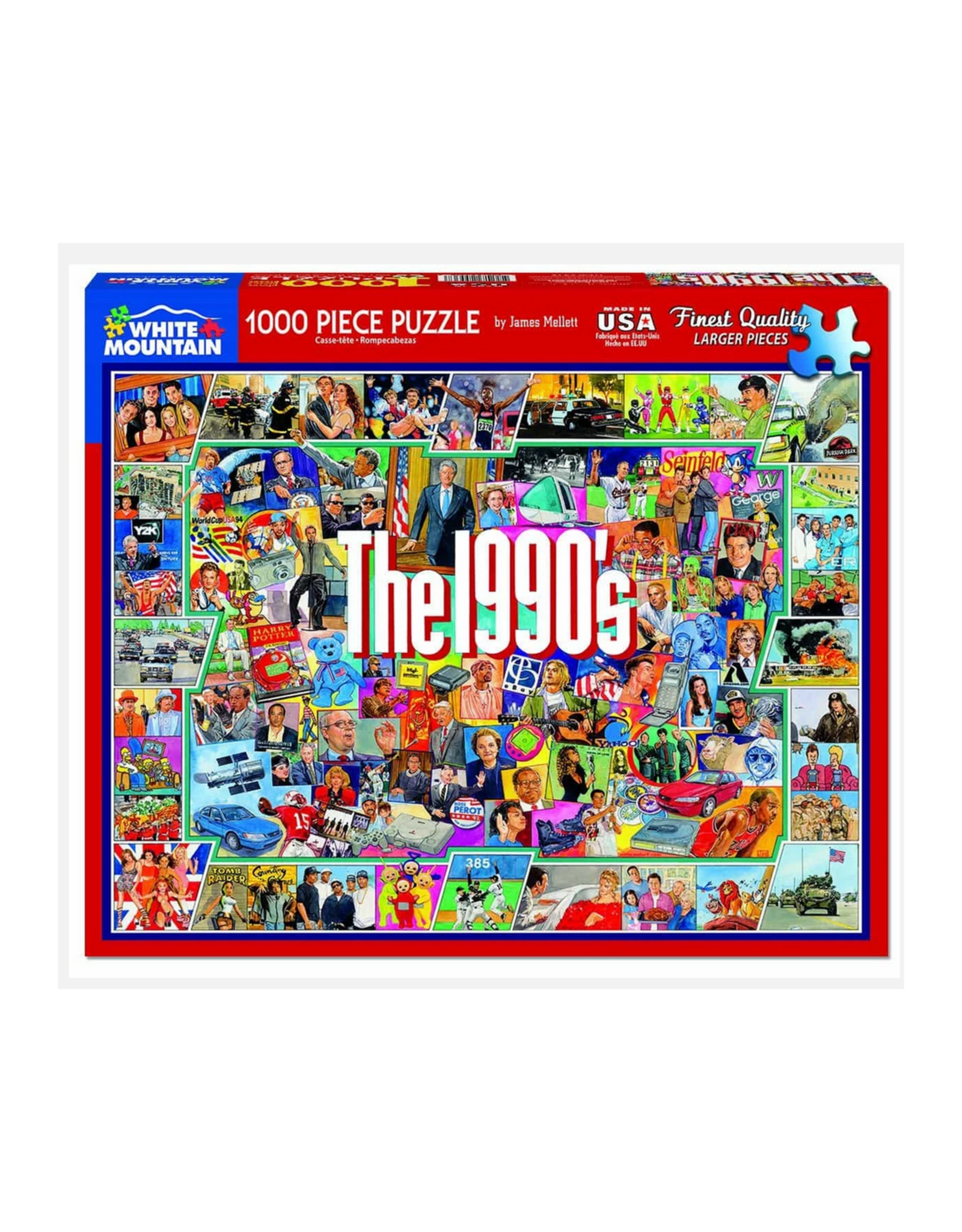 The 1990s 1000 Piece Puzzle