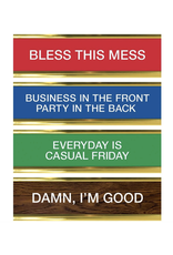 Daily Desk Plaque