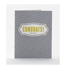 Congrats! You Did It Greeting Card