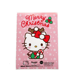 Hello Kitty Christmas Candy Cane Sticker