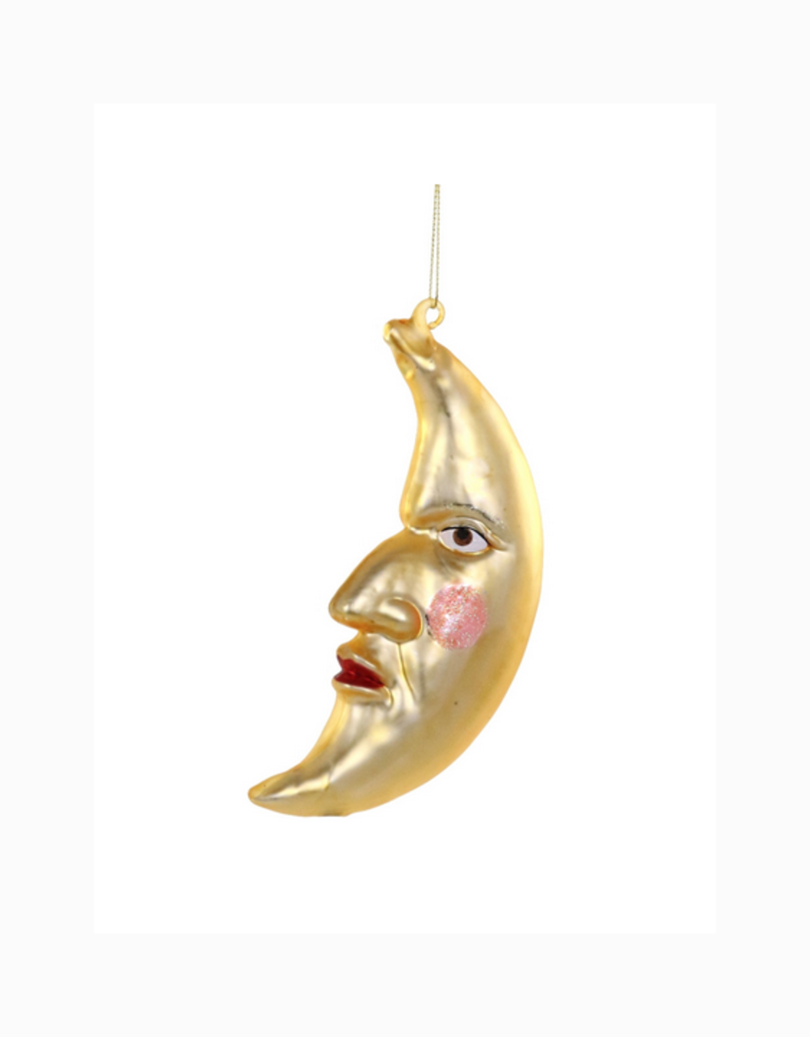 Vintage Man In the Moon Ornament