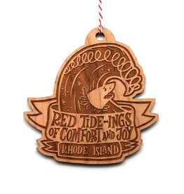 Red Tide-ings Ornament