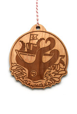 Rhode Island Squid Ornament