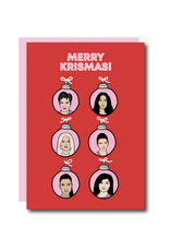 Merry Krismas Kardashians Greeting Card