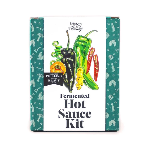 Fermented Hot Sauce Kit Home
