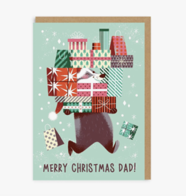 Merry Christmas Dad Greeting Card