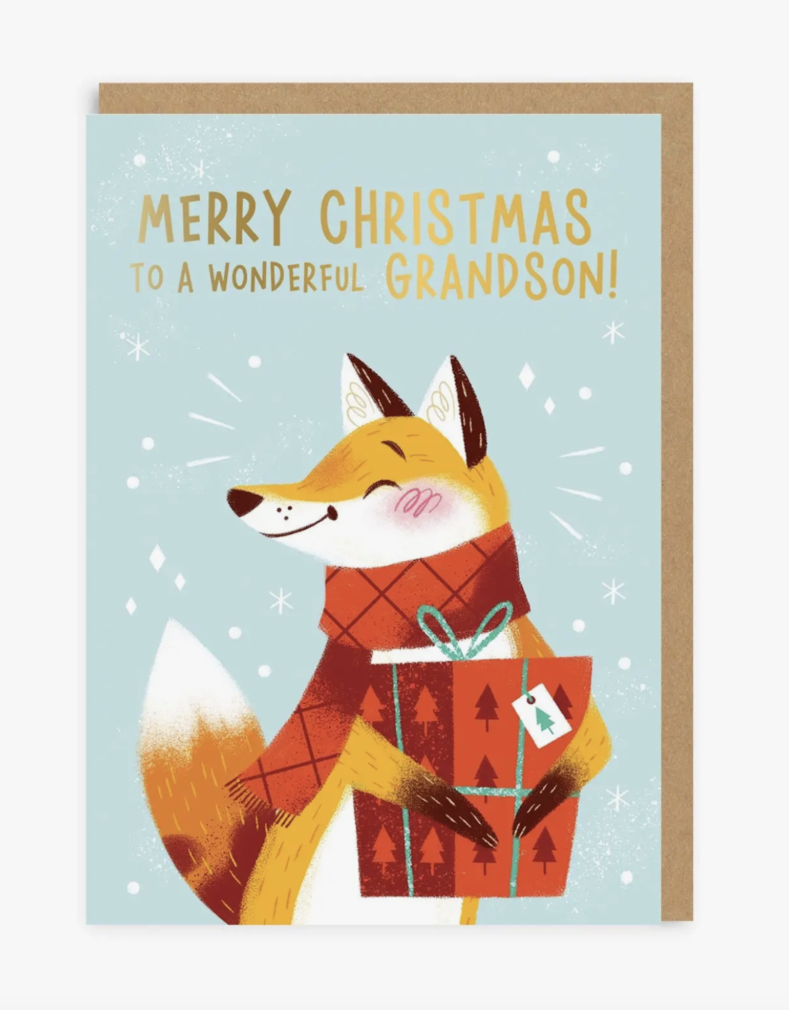 Merry Christmas Grandson Greeting Card