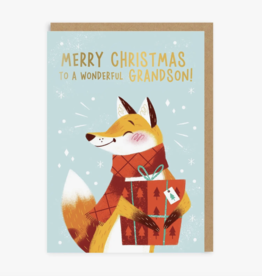 Merry Christmas Grandson Greeting Card