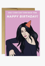 Turn Back Time Cher Greeting Card Turn Back Time Cher Greeting Card
