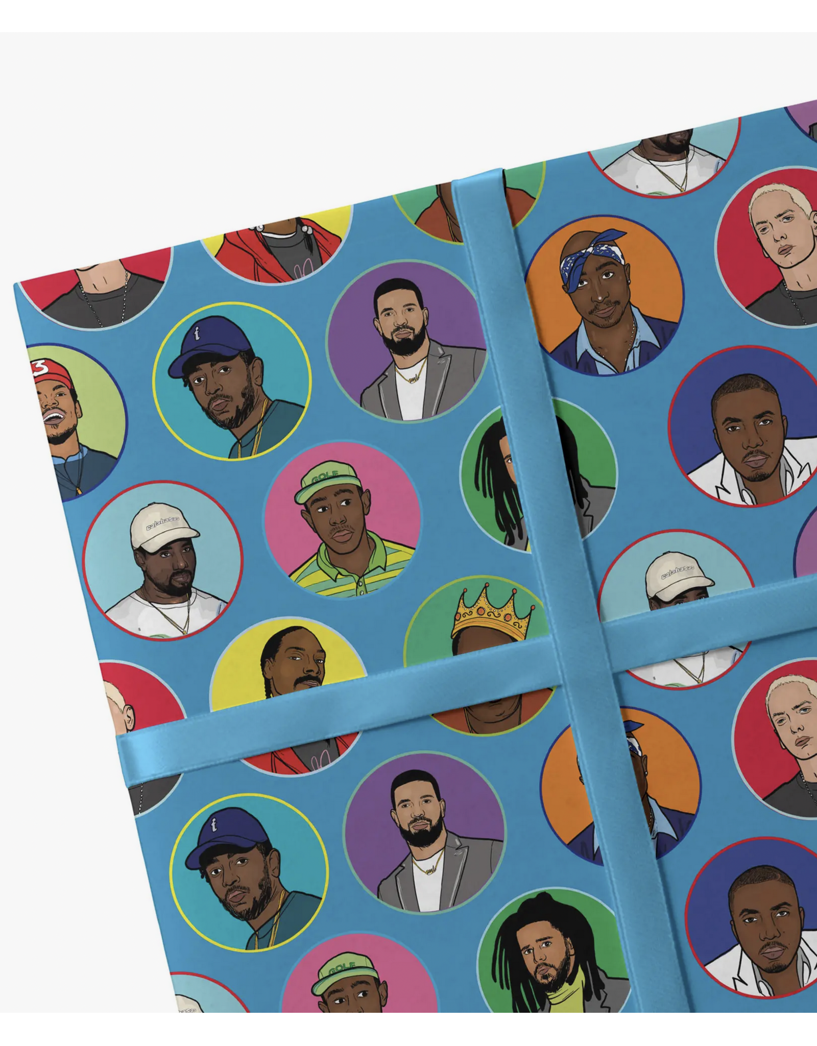 Rap Legends Wrapping Paper - 2 Sheets