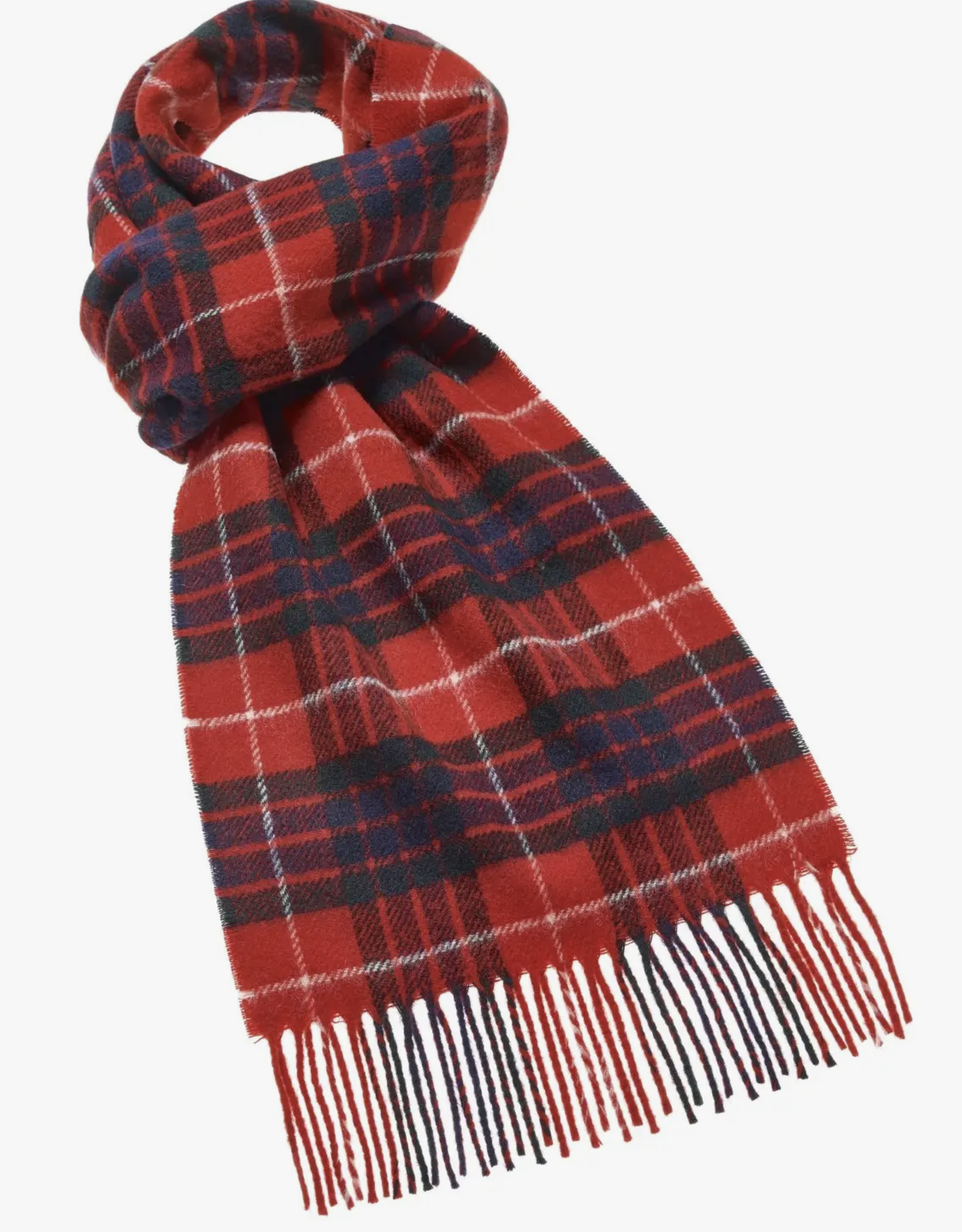 Red Fraser Tartan Scarf*