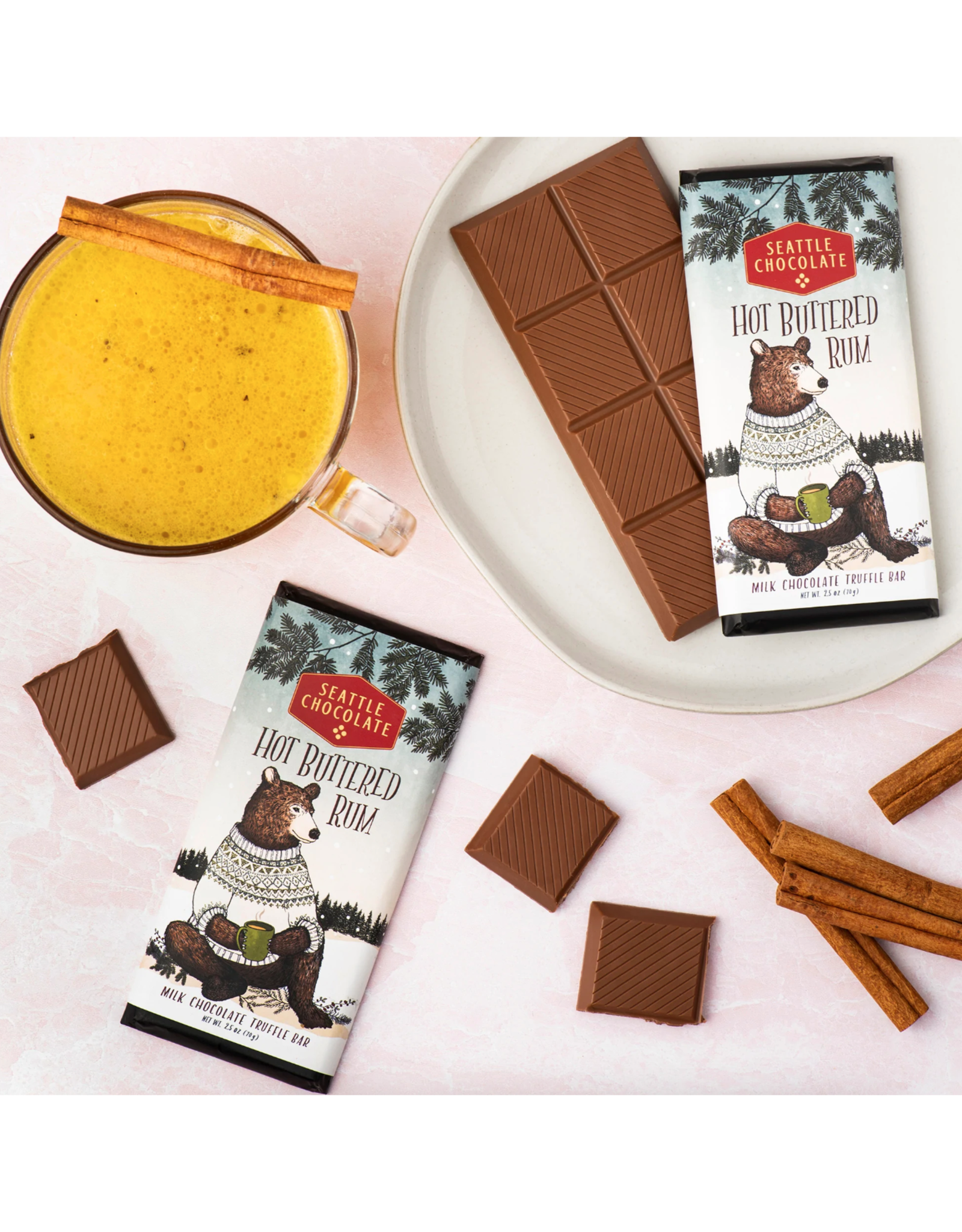 Hot Buttered Rum Milk Chocolate Bar