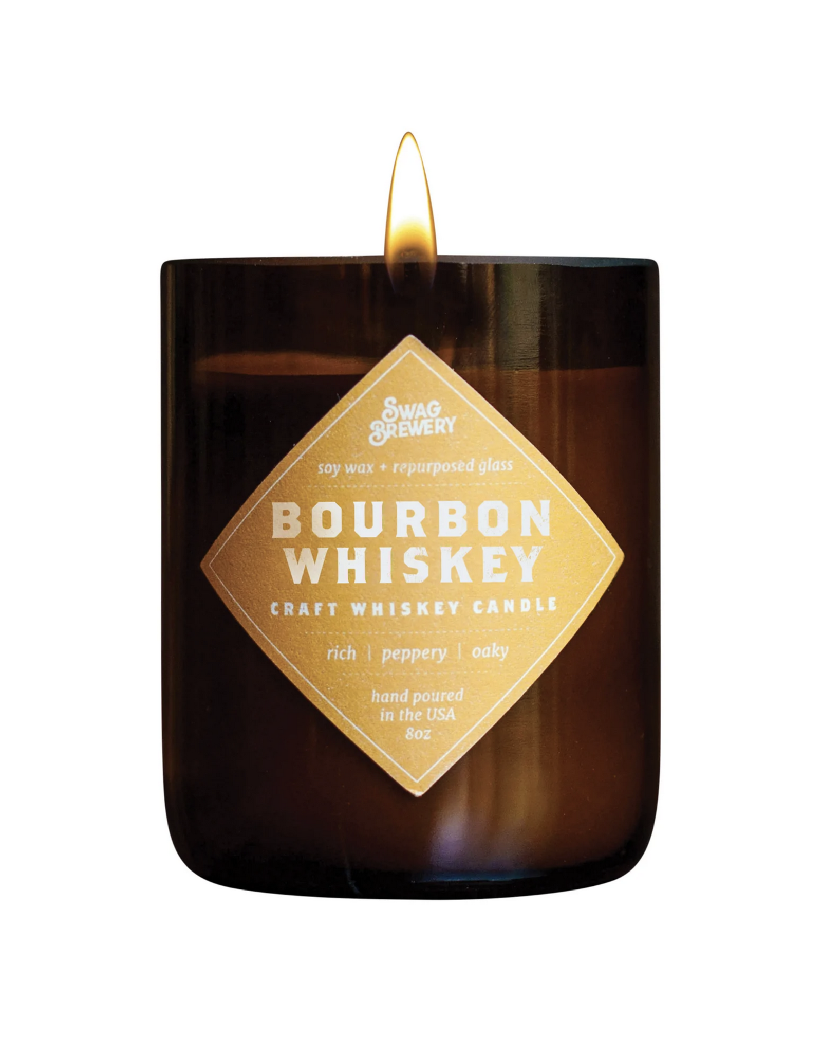 Bourbon Whiskey Brew Candle