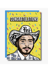 Congratulations Postie Greeting Card