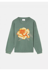 Needlepoint Flower Sweater