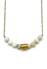 Movement & Sound Necklace - Amazonite