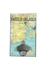 Rhode Island Map Bottle Opener