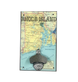 Rhode Island Map Bottle Opener