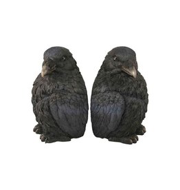 Corvus (Crows) Bookend Set