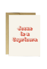 Jesus Is A Capricorn Holiday Greeting Card