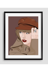 Taylor Swift Red Print
