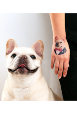 French Bulldog Tattoo Pair