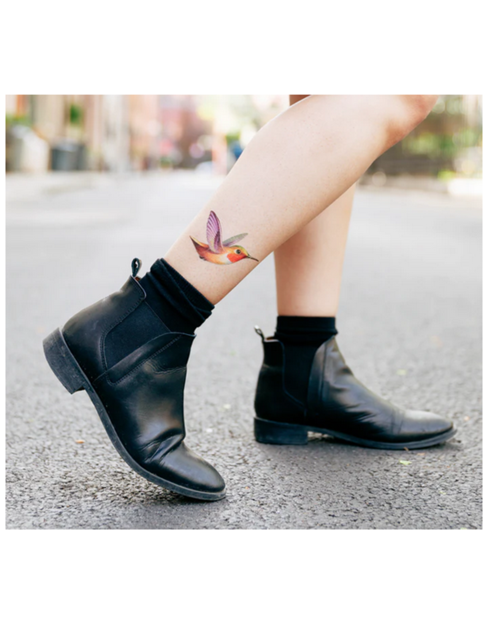 Hummingbird Tattoo Pair