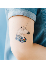 Cool Unicorn Tattoo Pair