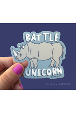 Battle Unicorn (Rhino) Sticker